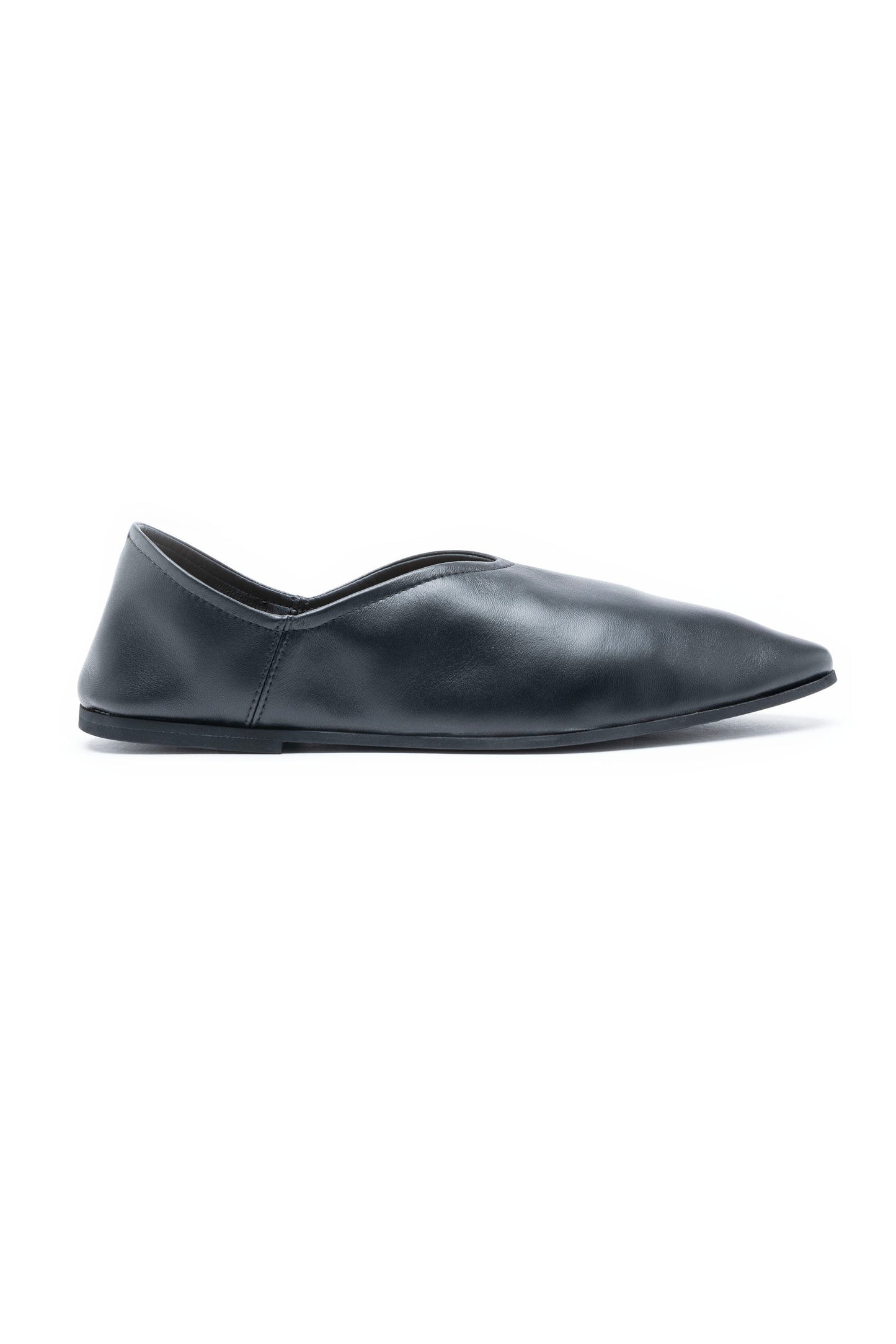 Black Leather - City Rubber Sole
