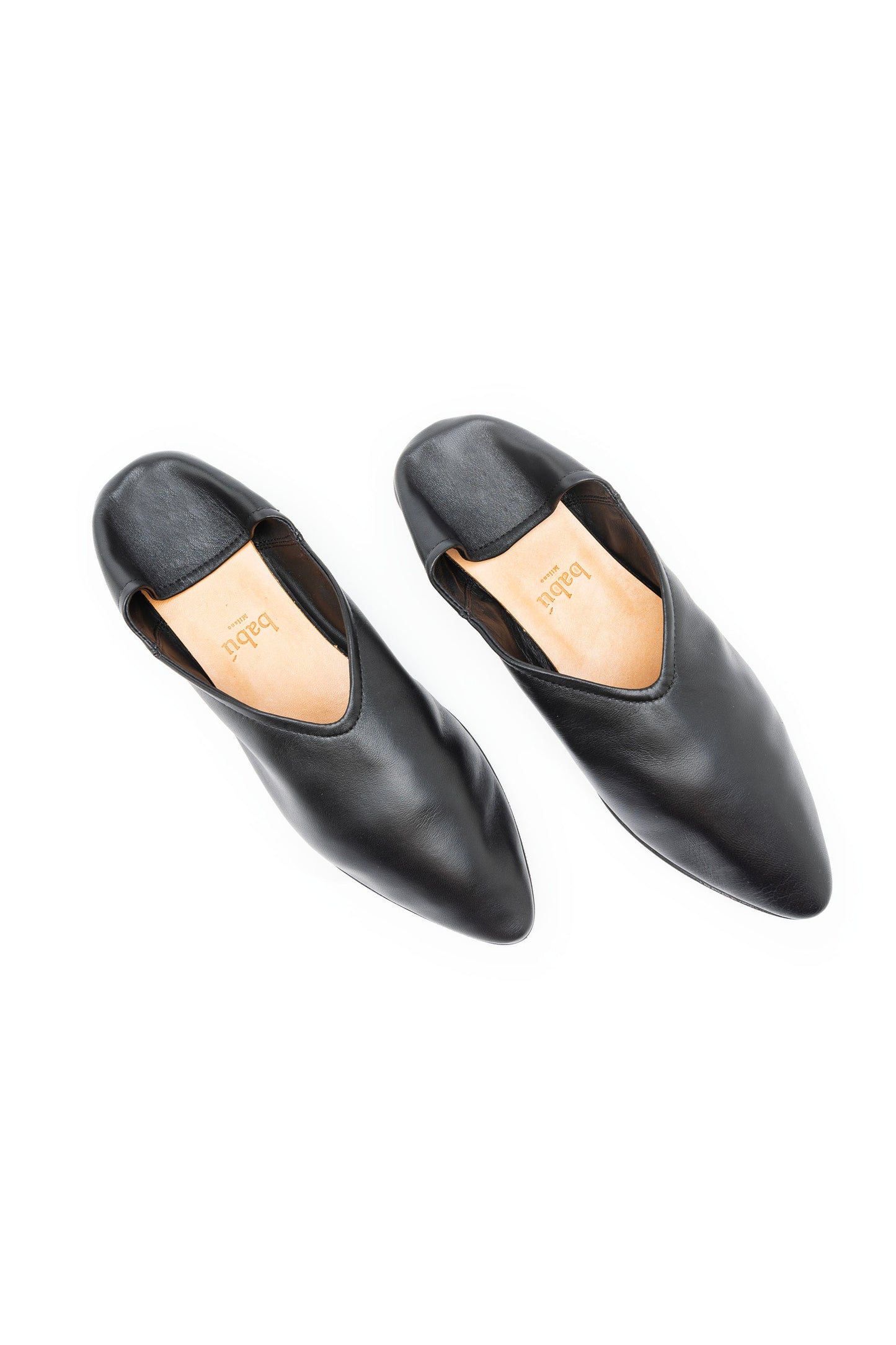 Black Leather - City Rubber Sole