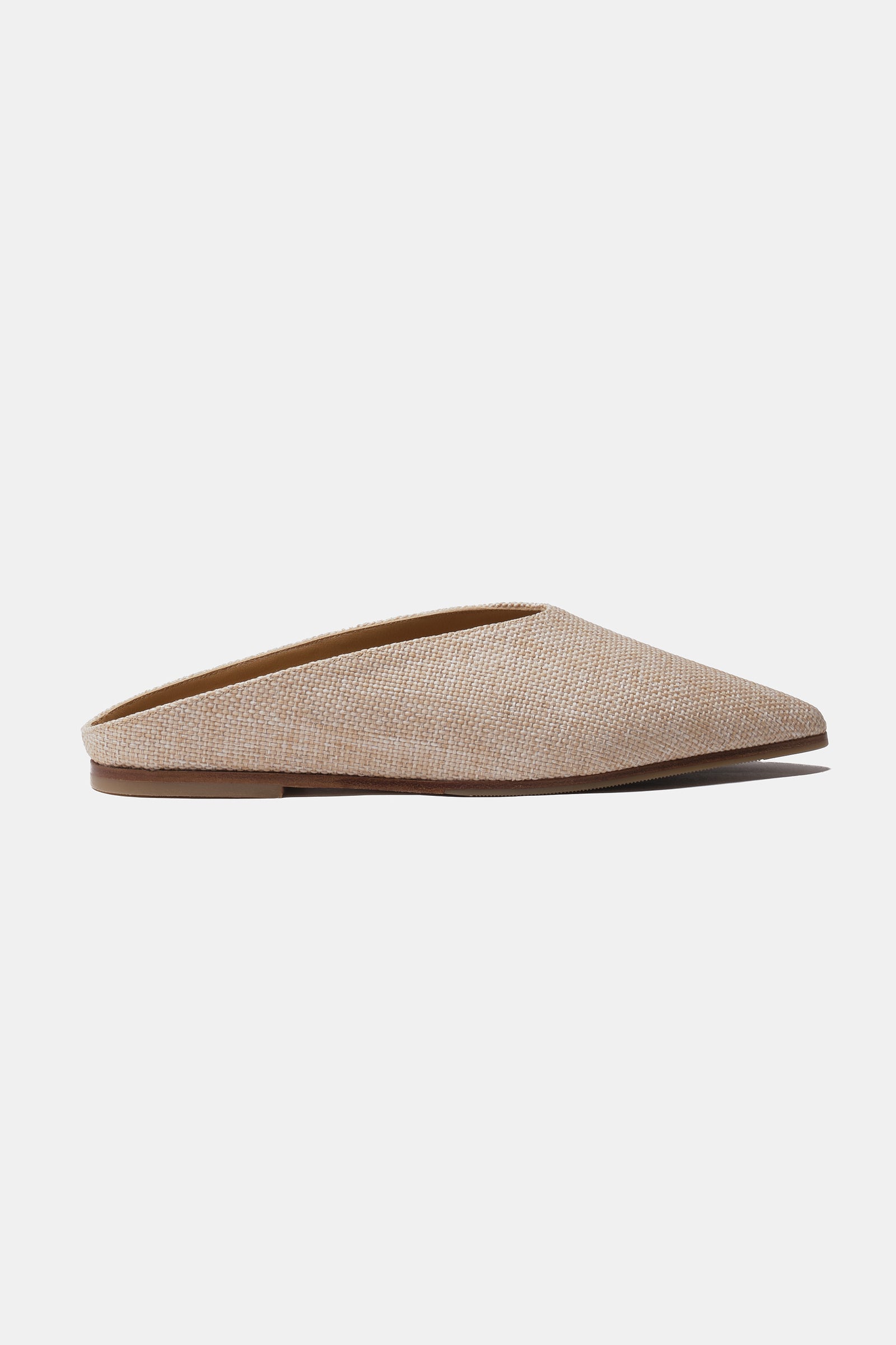 Dune Beige Jute Sabot