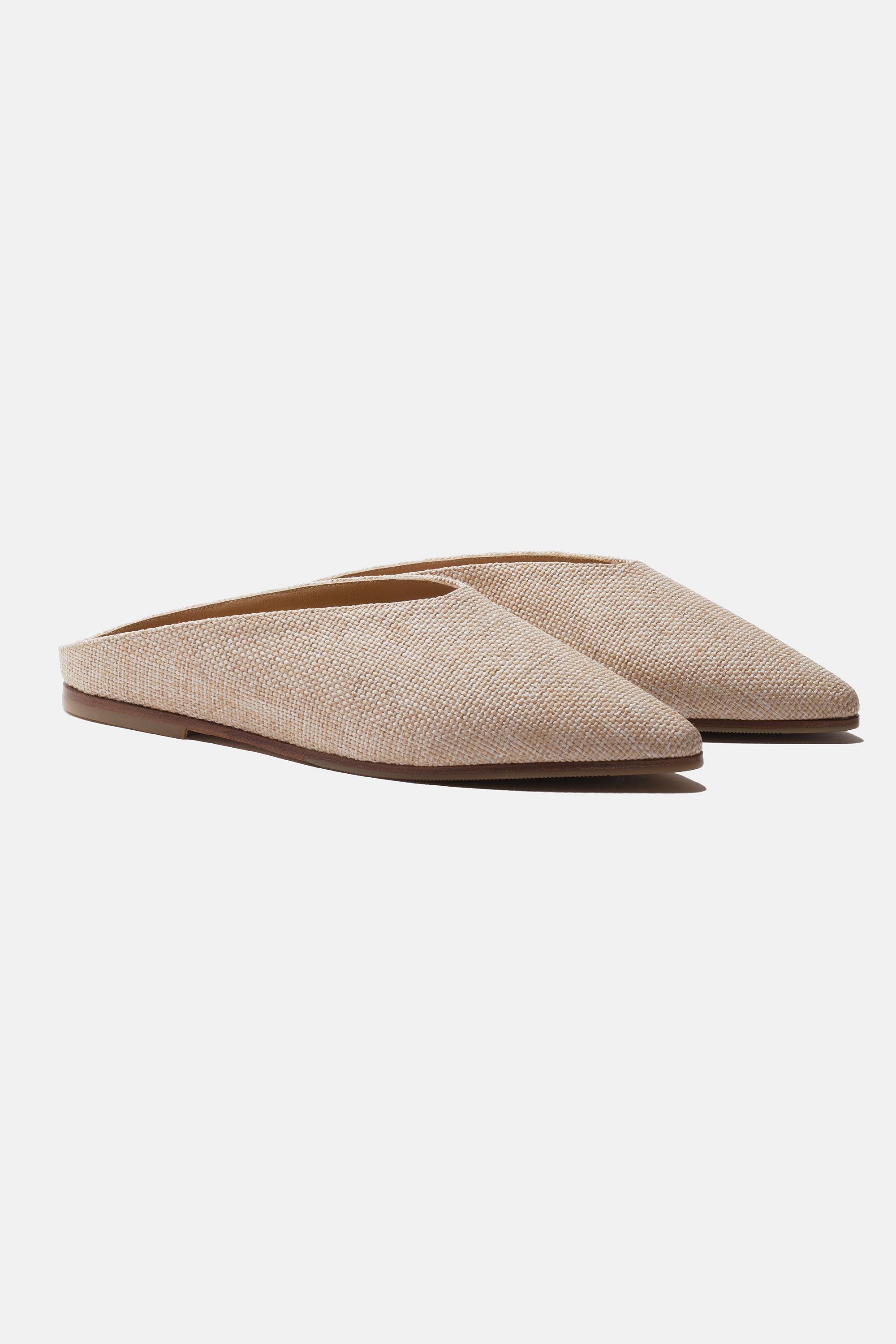 Dune Beige Jute Sabot