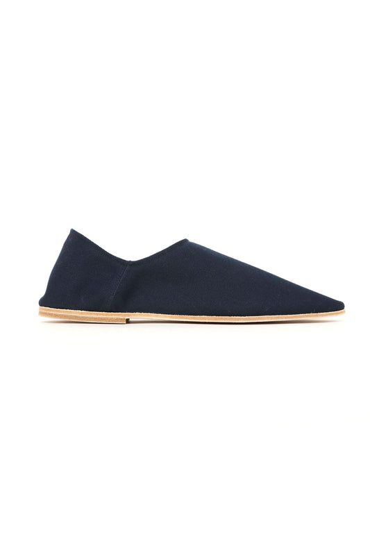 Blue Cotton Canvas - Men