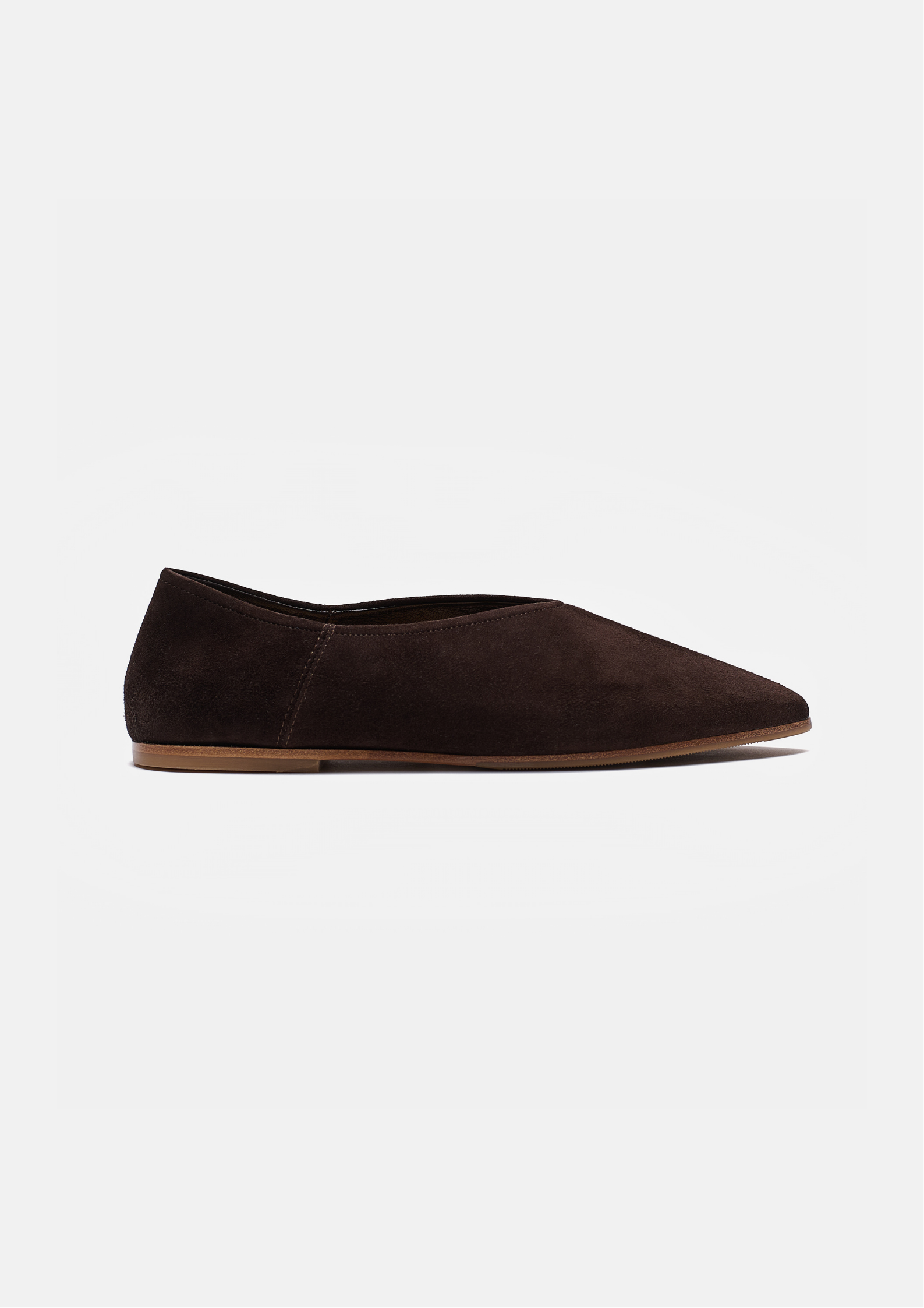 Umber Brown Suede