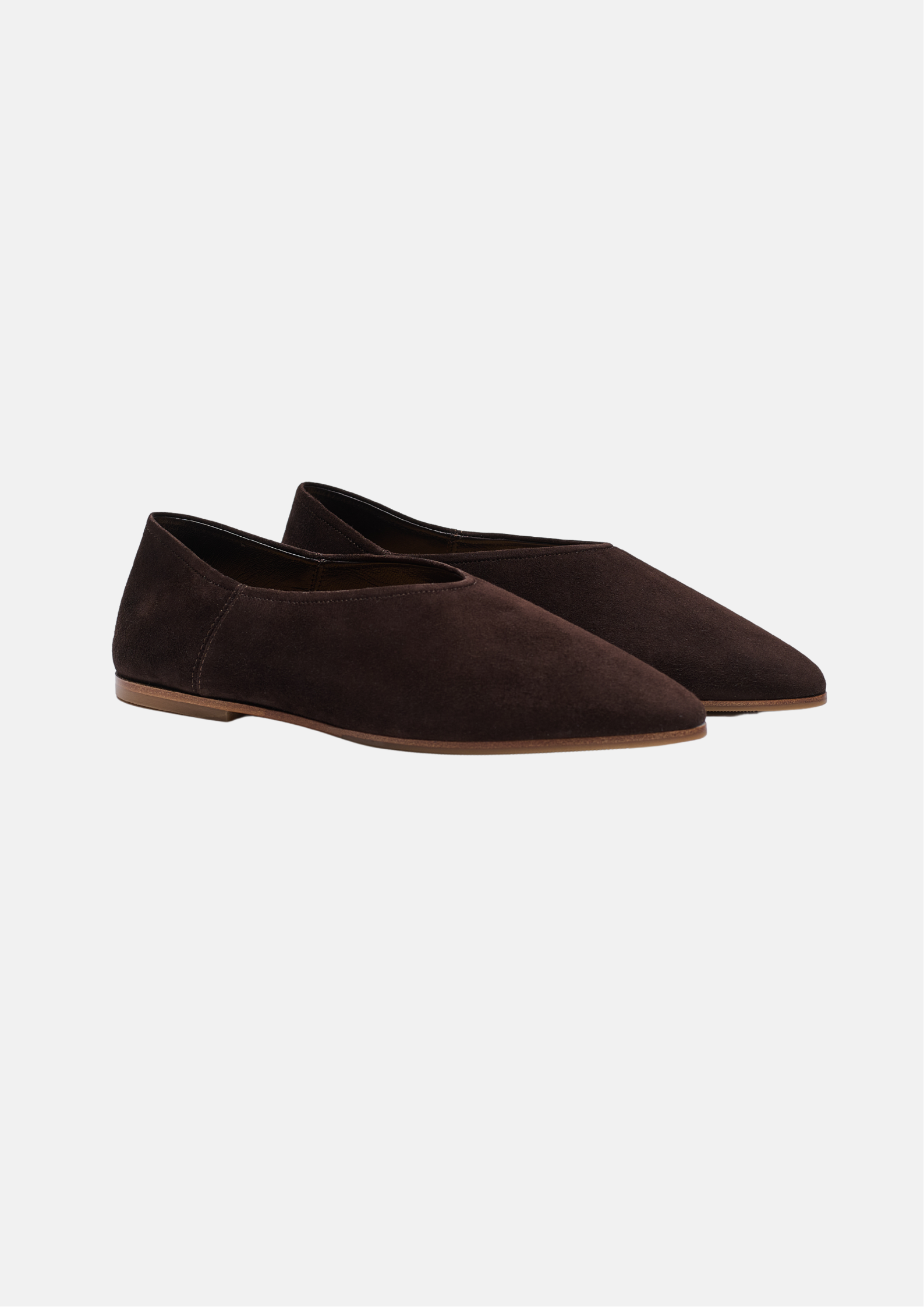 Umber Brown Suede
