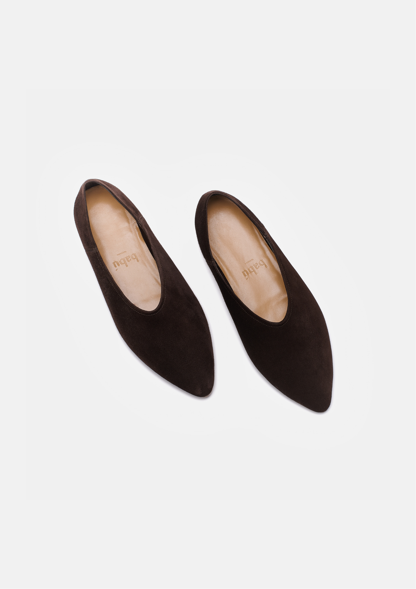 Umber Brown Suede